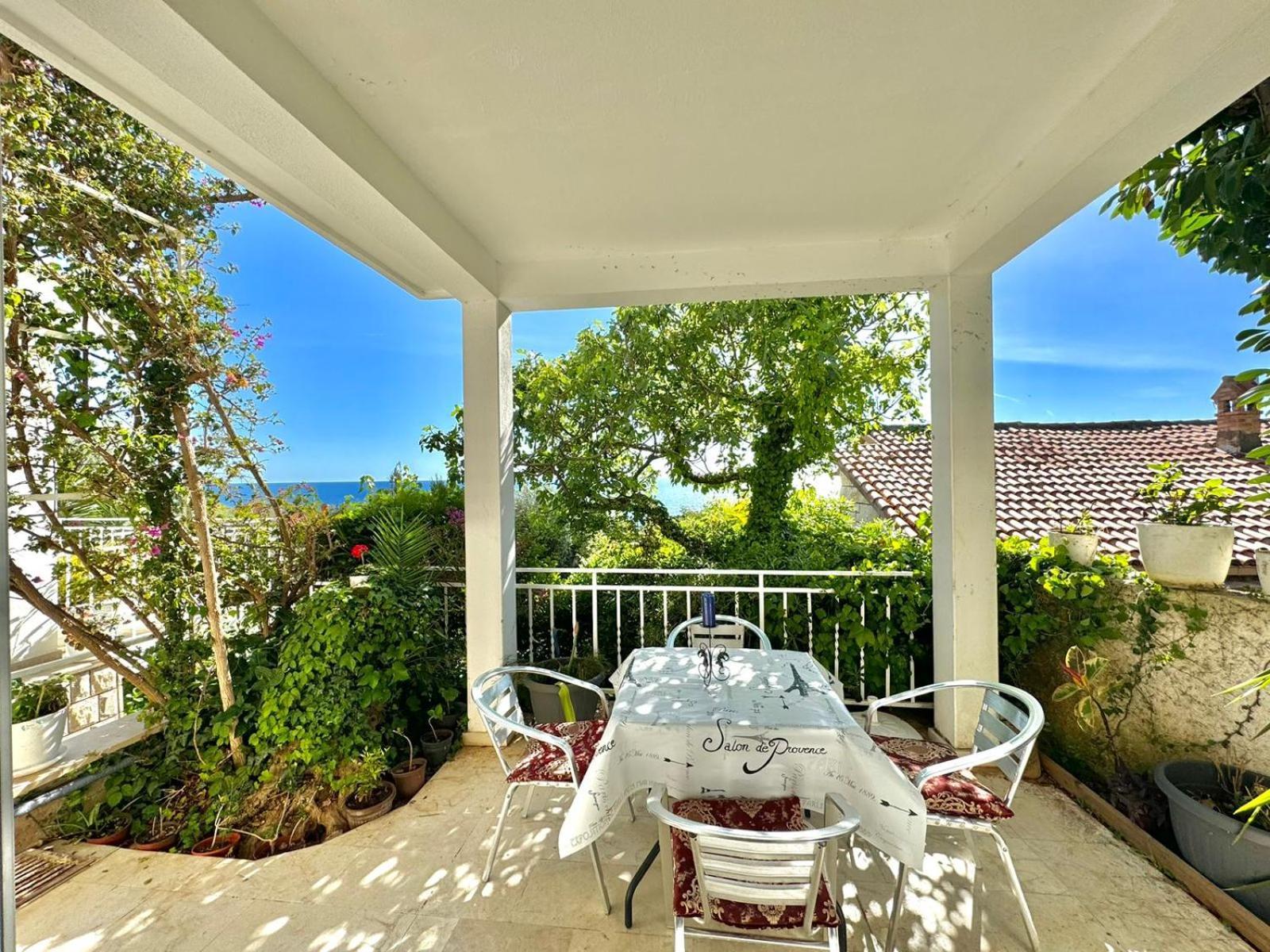 Sun Rose Apartments Sveti Stefan Buitenkant foto