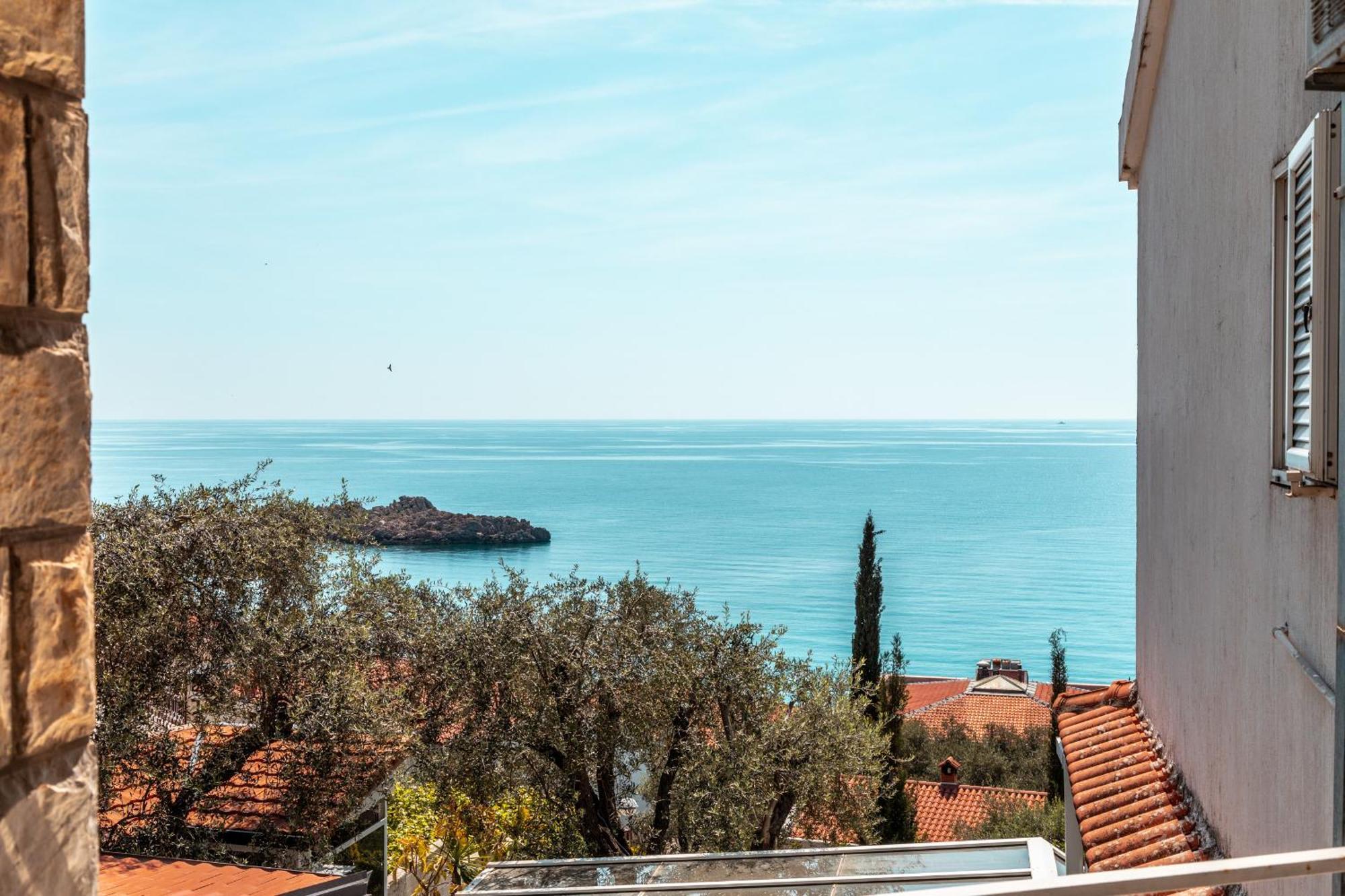 Sun Rose Apartments Sveti Stefan Kamer foto